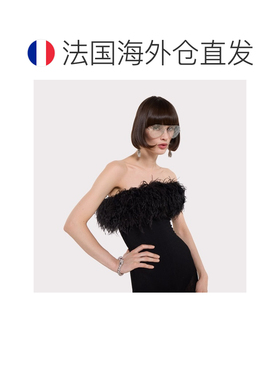 自营欧洲直邮GUCCI古驰 Dionysus女士钯色黄铜水晶手镯