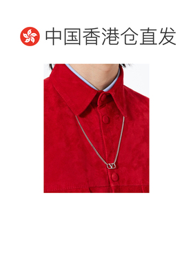 香港直邮VALENTINO 男士项链 YJ0AG7MET172 CO 黑色支付后1h可退