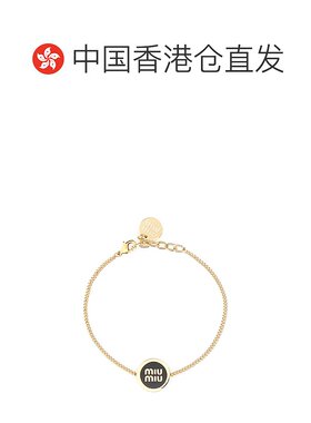 1h可退 香港直邮Miu Miu 缪缪 女士 徽标手链 5IB6322F6T新款