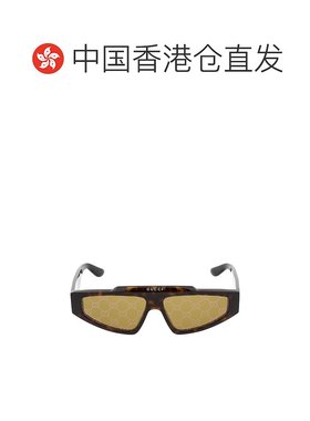 香港直邮Gucci 古驰 男士 几何框太阳镜 GG1591S colorful花色 舒