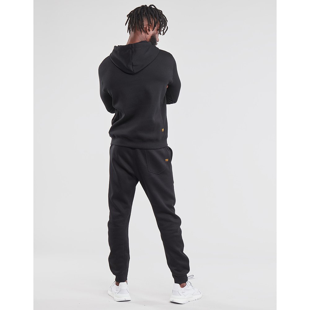 欧洲直邮G-Star Raw 男士 PREMIUM BASIC HOODED SWEATE 卫衣 黑 - 图2