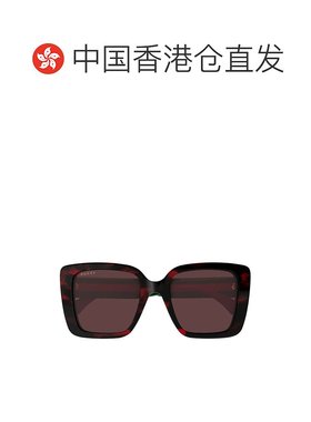 香港直邮Gucci 古驰 女士 方框太阳镜 GG1861S red红色 舒适时尚