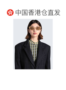 1h可退 香港直邮MaxMara 麦斯玛拉 女士 太阳眼镜 brown棕色 舒适