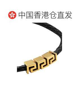 香港直邮VERSACE 男士手链手镯 10227921A006371B00VBLACK SS2026