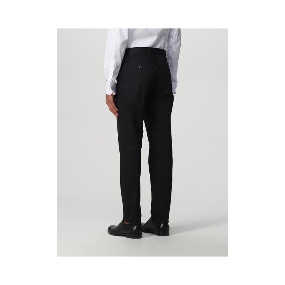 香港直邮Emporio Armani 蓝色徽标正装西裤 8N1P151NJ7Z - 图0