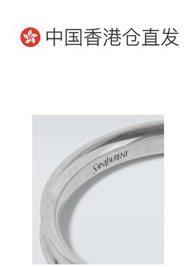香港直邮Saint Laurent 圣罗兰 男士 Groove 手镯配饰