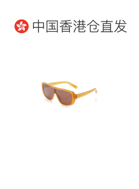 1h可退 香港直邮Jacquemus 女士 飞行员醋纤太阳眼镜 orange橙色