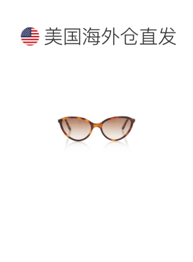 香港直邮toteme 女士 猫眼醋纤太阳眼镜 brown棕【付后1h可退】
