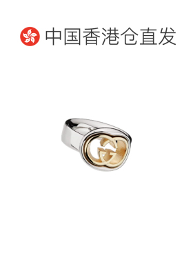 1h可退 Gucci Gucci 互扣式镂空戒指 A00048IAAHC
