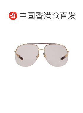 1h可退 香港直邮Gucci 古驰 女士 领航员太阳眼镜 861000I3330