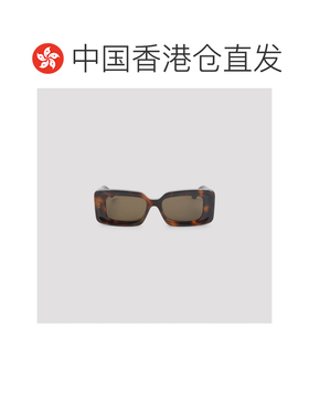 香港直邮LOEWE 罗意威 女士 雪茄色矩形太阳眼镜 LW40102F52E