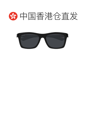 香港直邮Gucci 古驰 男士 几何框太阳镜 GG1735S black黑色 舒适