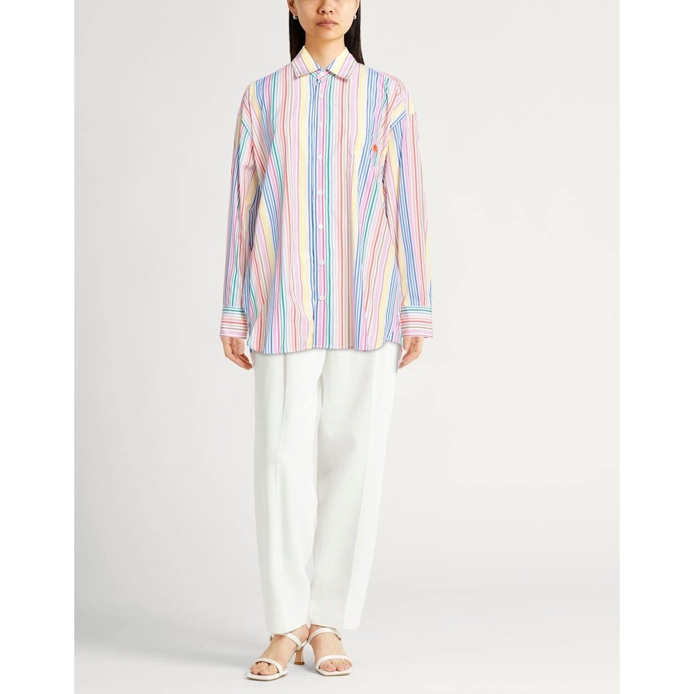 1h可退 香港直邮Etro 艾特罗 女士 条纹衬衫 yellow黄色 舒适时尚,淘宝优惠券,粉丝福利购,淘宝优惠卷