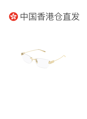 香港直邮BALENCIAGA 女士眼镜 BB0490O004 SS2026 白色 几何平光