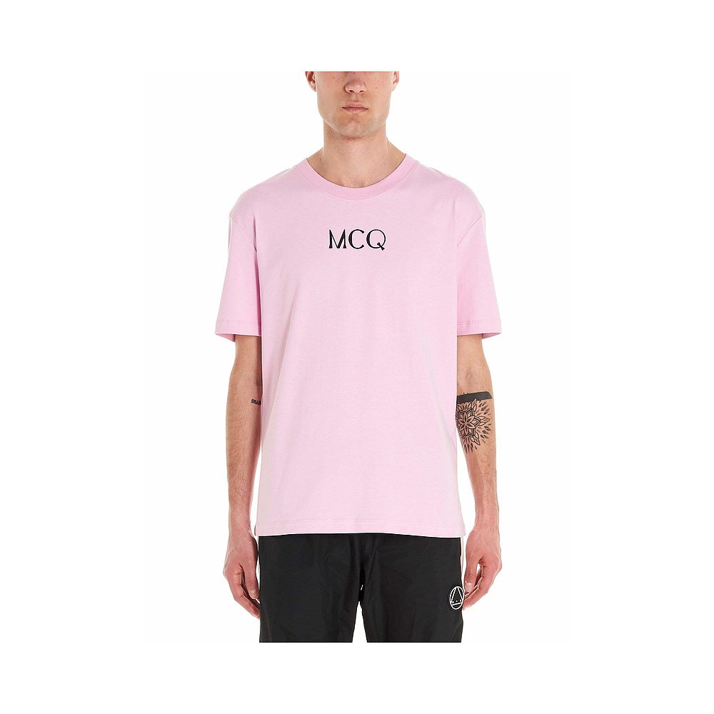 香港直邮McQ Alexander McQueen 圆领短袖T恤 291571ROH09 - 图0