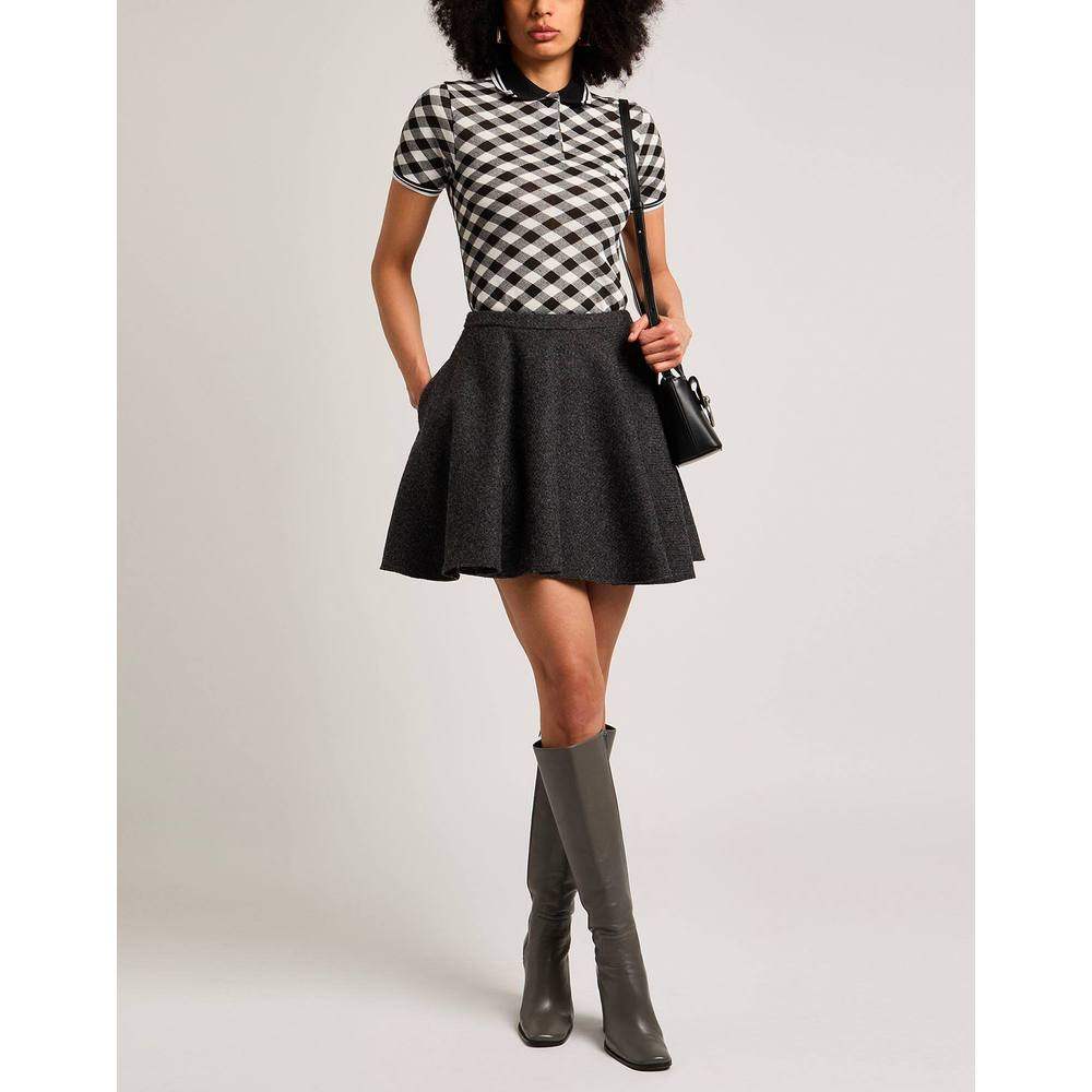 1h可退 香港直邮MAISON KITSUNE 女士 Polo衫 black黑色 舒适时尚,淘宝优惠券,粉丝福利购,淘宝优惠卷