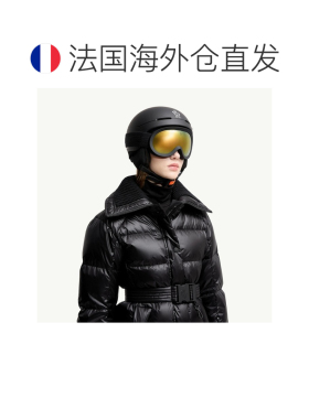 自营欧洲直邮Moncler盟可睐 Snowray黑色尼龙滑雪面罩男女通用