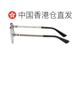香港直邮versace 范思哲 男士 银色 Greca Flow 太阳镜 0VE229710