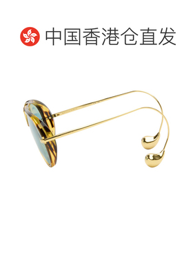 香港直邮1h可退 Bottega Veneta 葆蝶家 女士 棕色 Drop 飞行员太