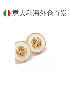 欧洲直邮TORY BURCH 女士耳饰 90547700 SS2026 白【付后1h可退】