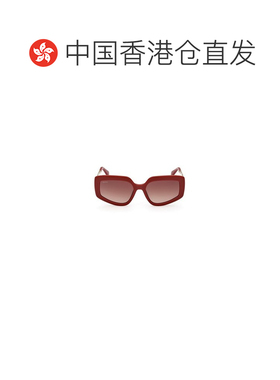 香港直邮MAX MARA 男士太阳镜 MM006966F AW2025 红色 DESIGN7