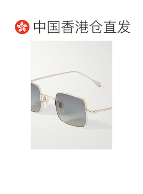 1h可退 香港直邮Gucci 古驰 女士 方框太阳眼镜 GG1813S metal金