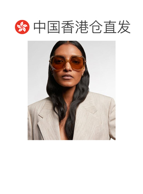 1h可退 香港直邮Bottega Veneta 葆蝶家 女士 水滴大款太阳眼镜
