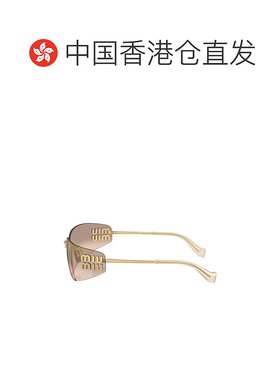 1h可退 香港直邮Miu Miu 缪缪 女士 矩形太阳眼镜 8056262412367