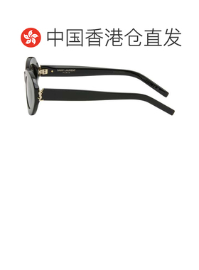 1h可退 香港直邮Saint Laurent 圣罗兰 女士 黑色 SL M136 太阳镜