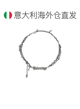1h可退 欧洲直邮BALENCIAGA 男士项链 856537TZ99I0911 AW2026 银