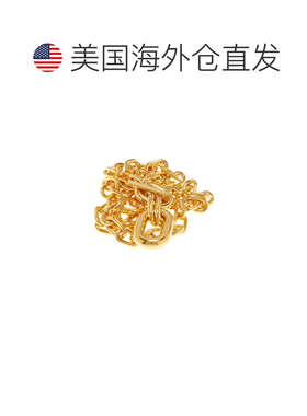 香港直邮Rabanne 女士 XL 链环吊坠项链 metal金属色 舒适时尚