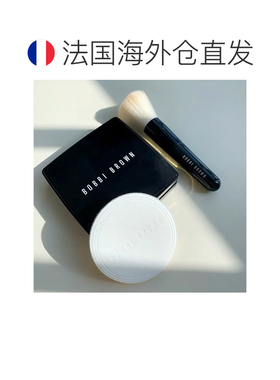 欧洲直邮芭比波朗羽柔蜜粉饼9g控油定补妆散粉#Warm-Natural正品