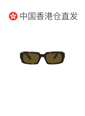 1h可退 香港直邮PRADA 男士太阳镜 PR27ZS19J09Z CO 棕色 徽标太