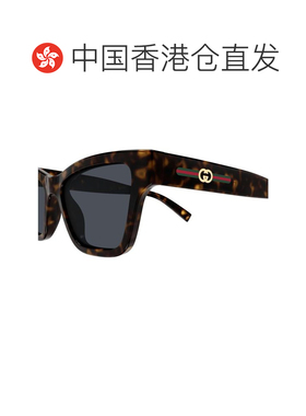香港直邮Gucci 古驰 女士 Eyewear 方格太陽眼鏡 【付后1h可退】