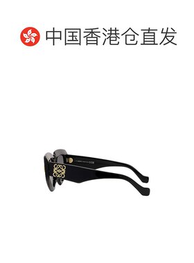 1h可退 香港直邮LOEWE 罗意威 女士 Anagram 几何框架太阳镜 LW40