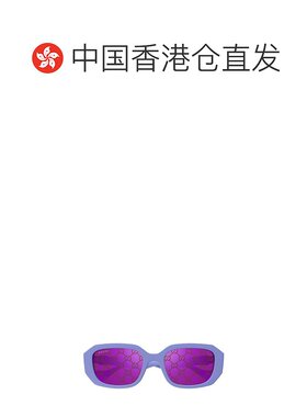 香港直邮Gucci 古驰 女士 矩形太阳镜 GG1535S purple紫色 舒适时