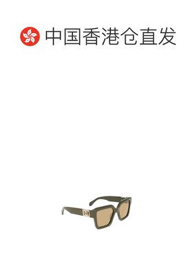 香港直邮Salvatore Ferragamo 几何框太阳镜 51H084