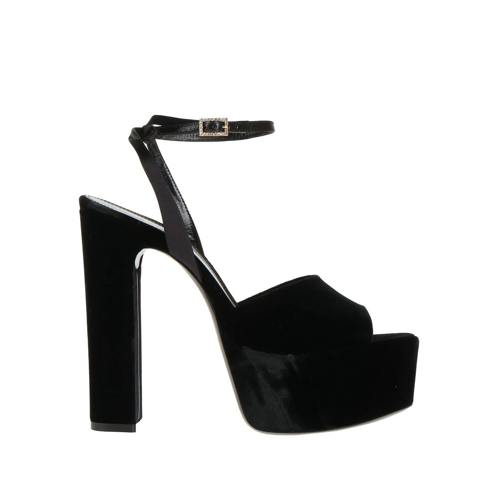 香港直邮Saint Laurent 圣罗兰 女士 凉鞋 black黑色 舒适时尚,淘宝优惠券,粉丝福利购,淘宝优惠卷