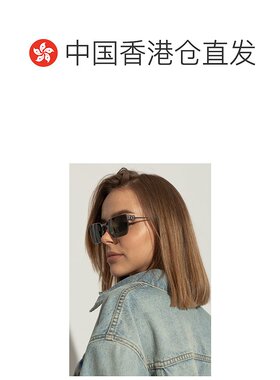 香港直邮Balenciaga 几何框太阳镜 794366T0005巴黎世家