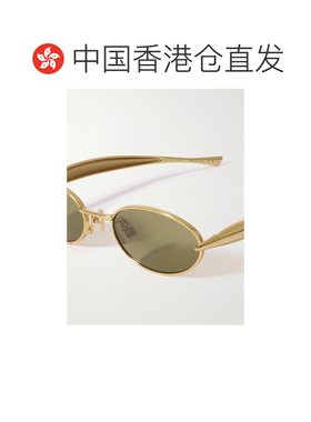 1h可退 香港直邮Bottega Veneta 葆蝶家 女士 椭圆框太阳镜 BV138