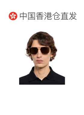 1h可退 香港直邮Gucci 贴合设计领航员太阳眼镜 859568I3330古驰