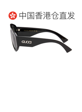 香港直邮Gucci 古驰 男士 黑色 Mask Frame 太阳镜 GG2128S001BLA