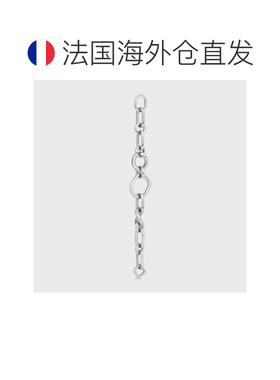 欧洲直邮CELINE（赛琳）现代纤细手链，Celine 镀铑黄铜吊饰