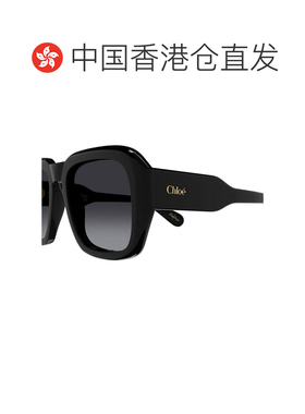 香港直邮CHLOÉ 女士太阳镜 CH0310S001 SS2026 黑色 全框太阳镜
