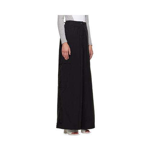 香港直邮Palm Angels 棕榈天使 女士 抽绳腰边休闲裤 PWCF009E23F - 图0