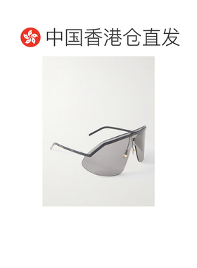 1h可退 香港直邮Celine 思琳 女士 Defile 黑色面具金属太阳眼镜