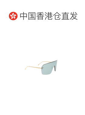 香港直邮FENDI 女士眼镜 FE4121US30X AW2025 白色 无框太阳镜