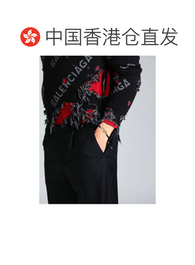 香港直邮mcqueen 亚历山大 麦昆 男士 手链 black黑色 舒适时尚