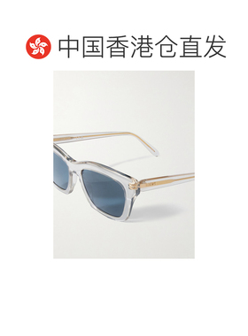 1h可退 香港直邮LOEWE 罗意威 男士 D形框醋纤太阳眼镜 LW40177I5