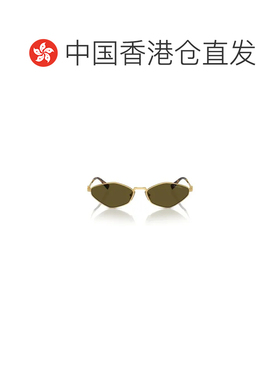 1h可退 香港直邮MIU MIU 女士眼镜 MU56ZS5AK09Z CO 绿色 徽标太